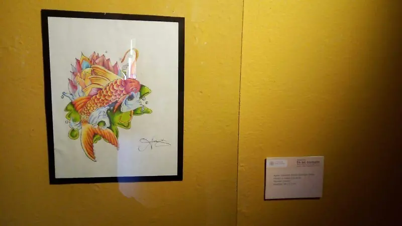  Obra que forma parte de la exposición.